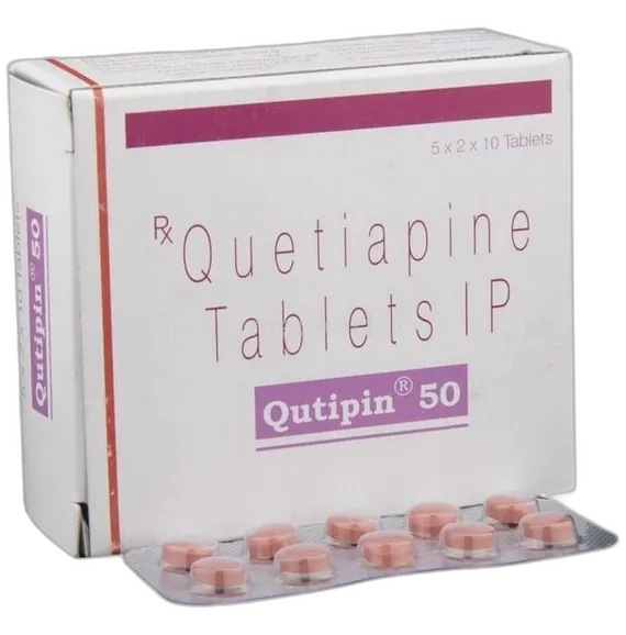 qutipin 50mg tablet 10's